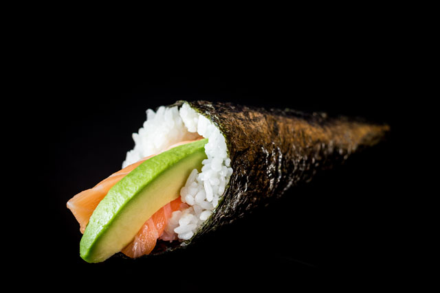 Salmon Avocado Temaki