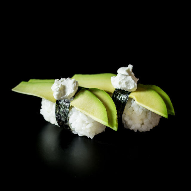 Avocado & Cream Cheese Nigiris
