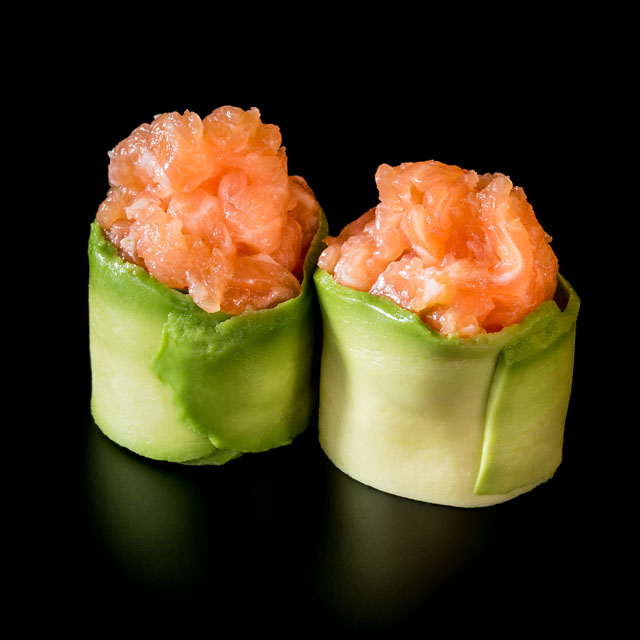Salmon Tulip Gunkan