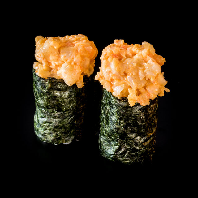 Spicy Shrimp Gunkan